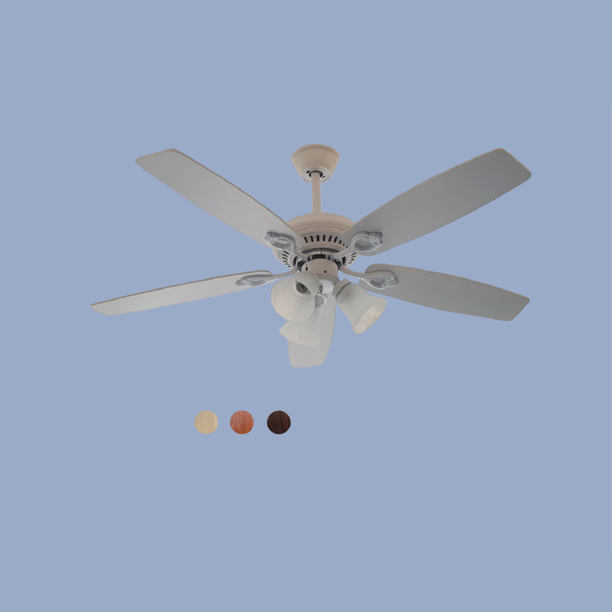 Quạt trần đèn 5 cánh Klasse 52KSP 598W