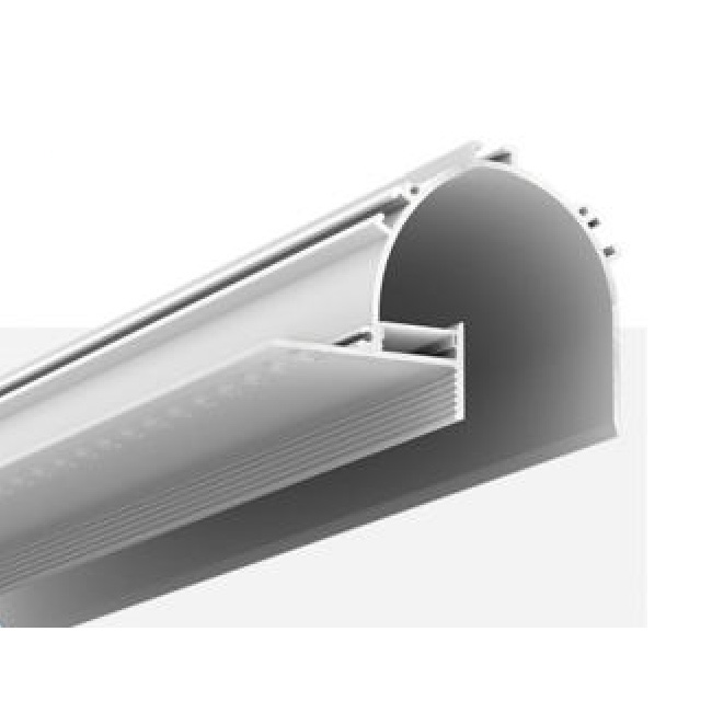 Thanh Nhôm Profile hắt trần 96.9*70.2mm Dài 3m lắp âm