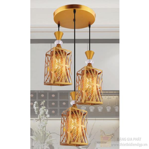 Đèn treo trần trang trí Slister Ø240*H1000mm - E27*3