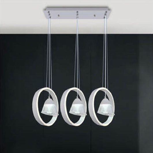 Đèn thả trang trí Andora L500*H1200 LED 3 CĐ + remote
