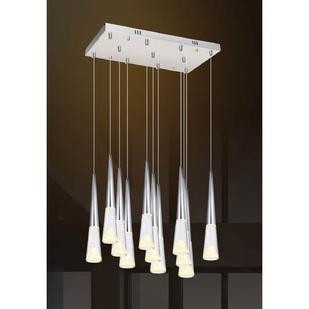 Đèn thả pha lê Andora L500*W250*H1200 - LED 3000K