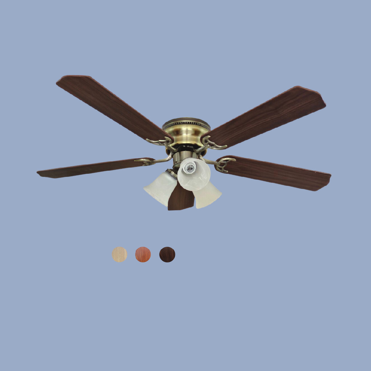 Quạt trần đèn 5 cánh Klasse 52KSP 355R