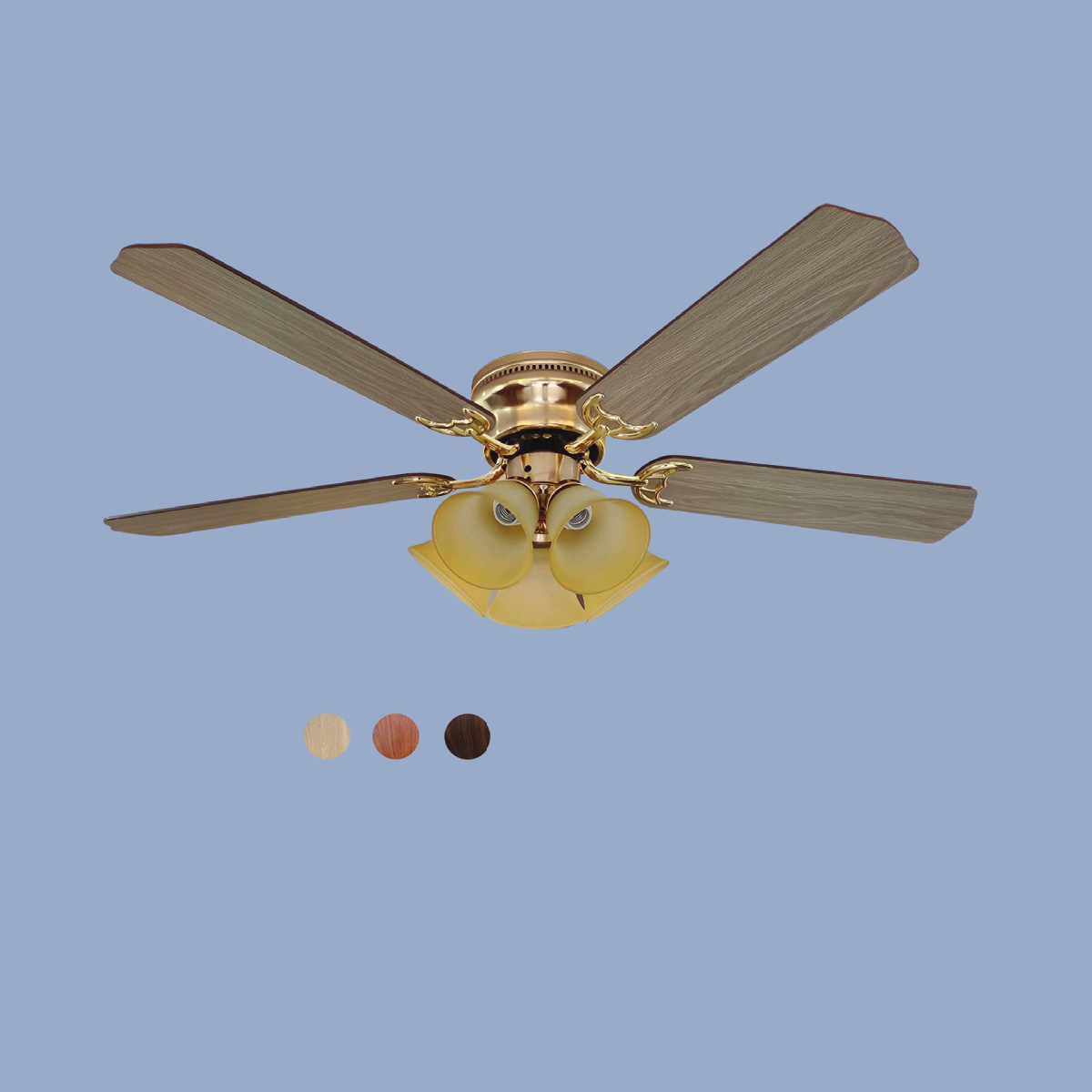 Quạt trần đèn 5 cánh Klasse 52KSP 355Y
