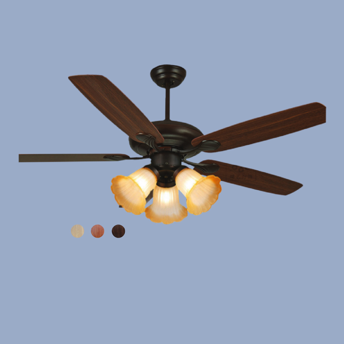 Quạt trần đèn 5 cánh Klasse 52KSP 801