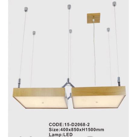 Đèn Thả Bằng Gỗ 15-D2068-2