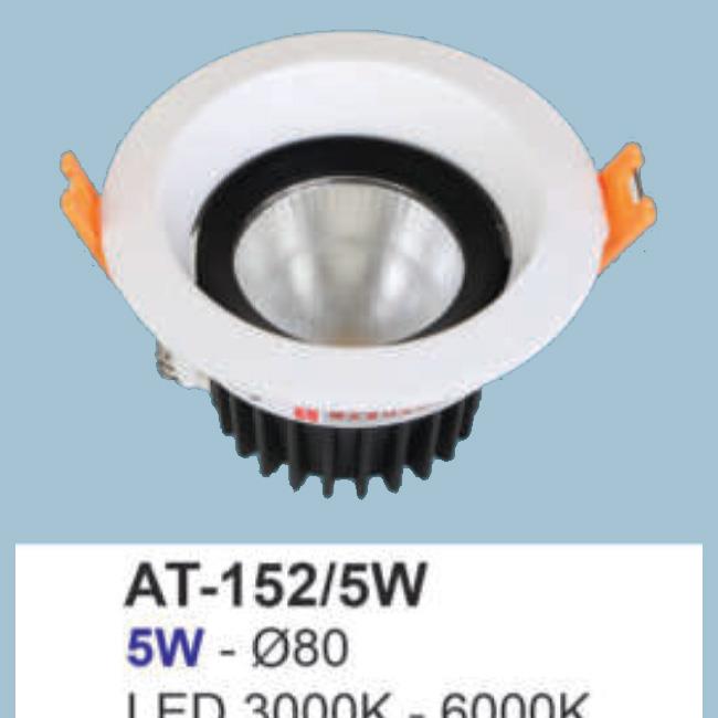 Đèn âm trần chiếu điểm Andora Ø80 - AT-152/5W