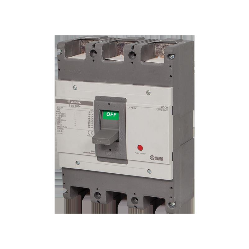 Bộ ngắt mạch MCCB 2 cực SBN/800AF