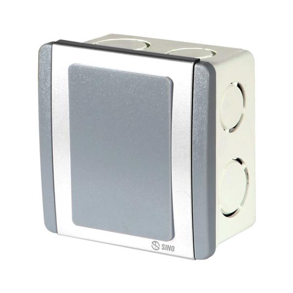 Đế âm nhựa vuông tự chống cháy loại thấp 75x75x39mm