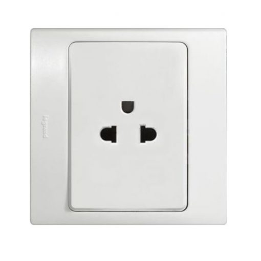 Bộ ổ cắm đơn 3 chấu 16A