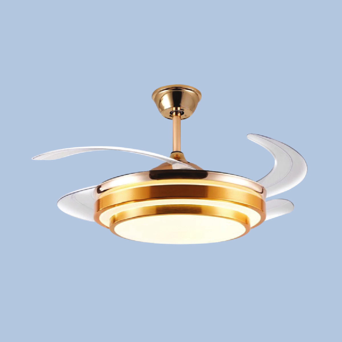 Quạt trần đèn cánh xếp Klasse 42KSA 208Y