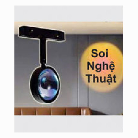 Đen ray nam châm Euroto Ø72*H140 - 3000K