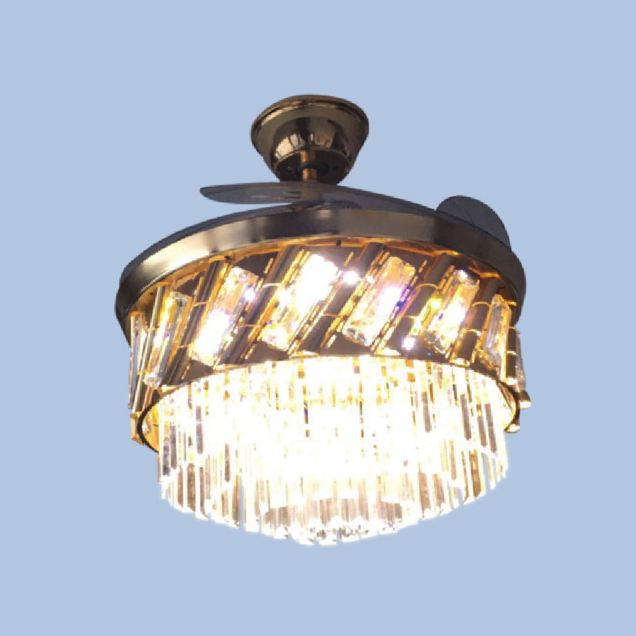 Quạt trần đèn cánh xếp Klasse 42KSA 209