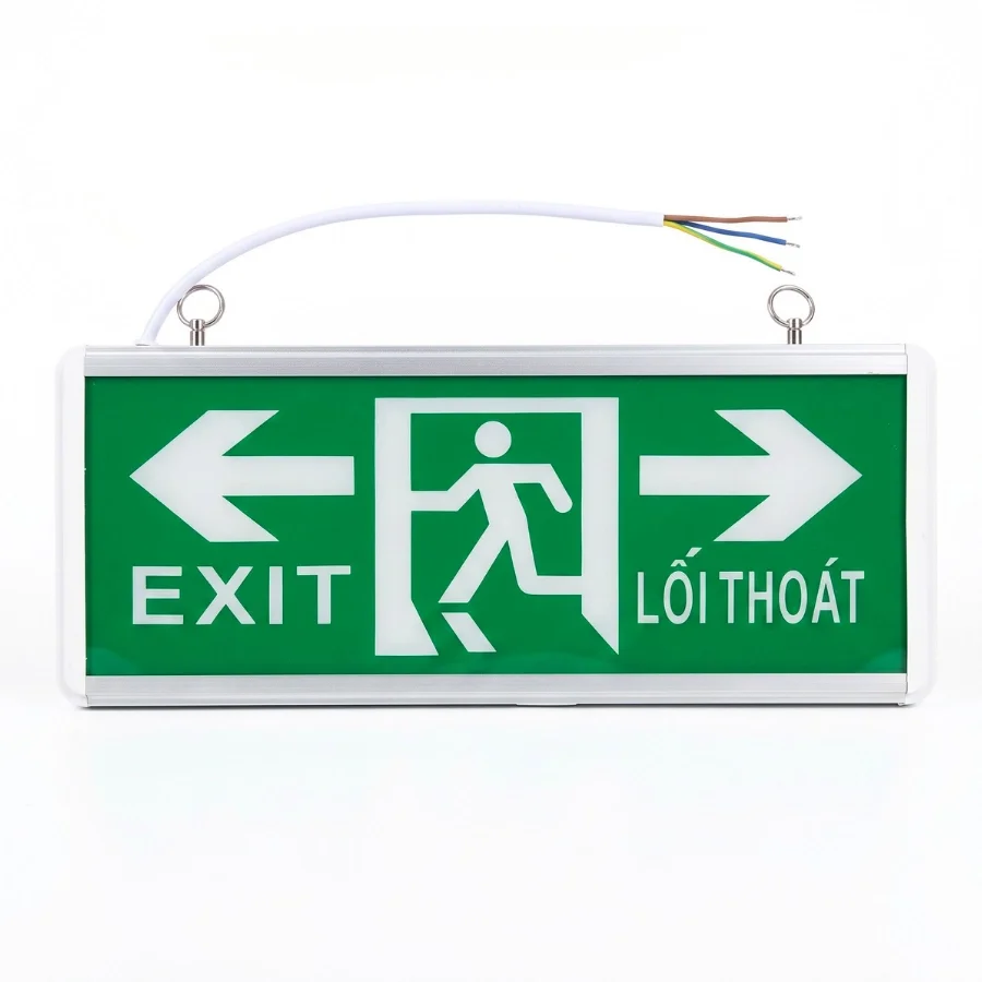 Đèn thoát hiểm Exit Kawaled E504-2B1 (1 mặt) rẽ trái phải