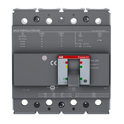 MCCB ABB 4P Formula DSP 36kA