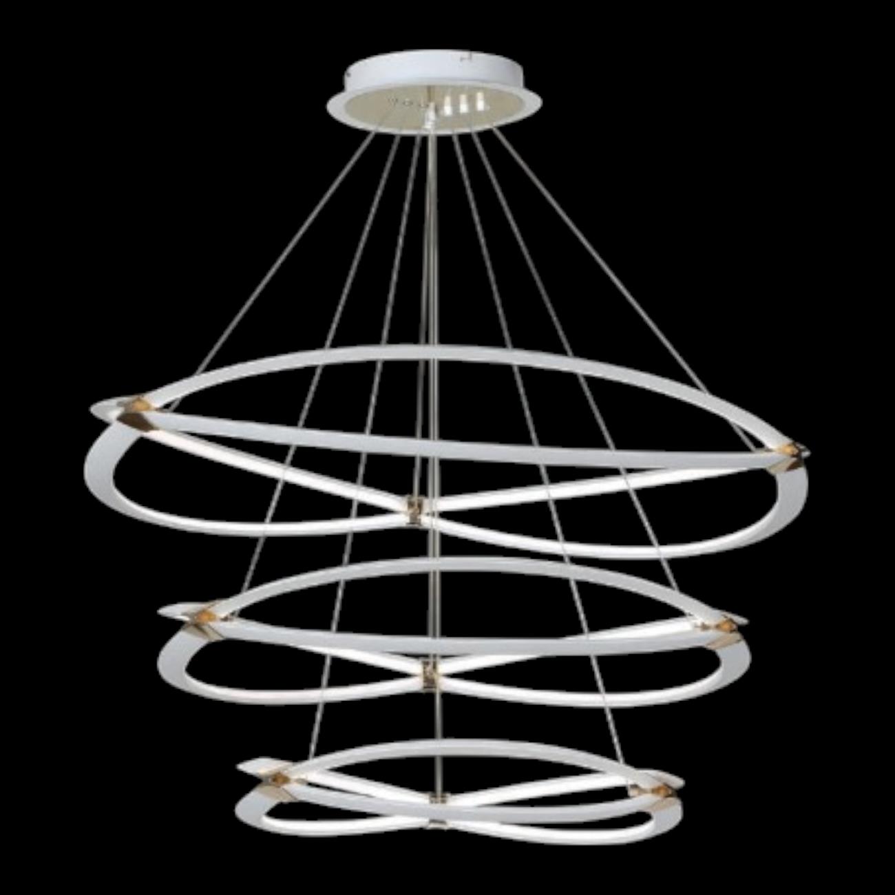 Đèn treo trang trí Slister Ø1000+800+600mm - LED 174W - 3 CĐ