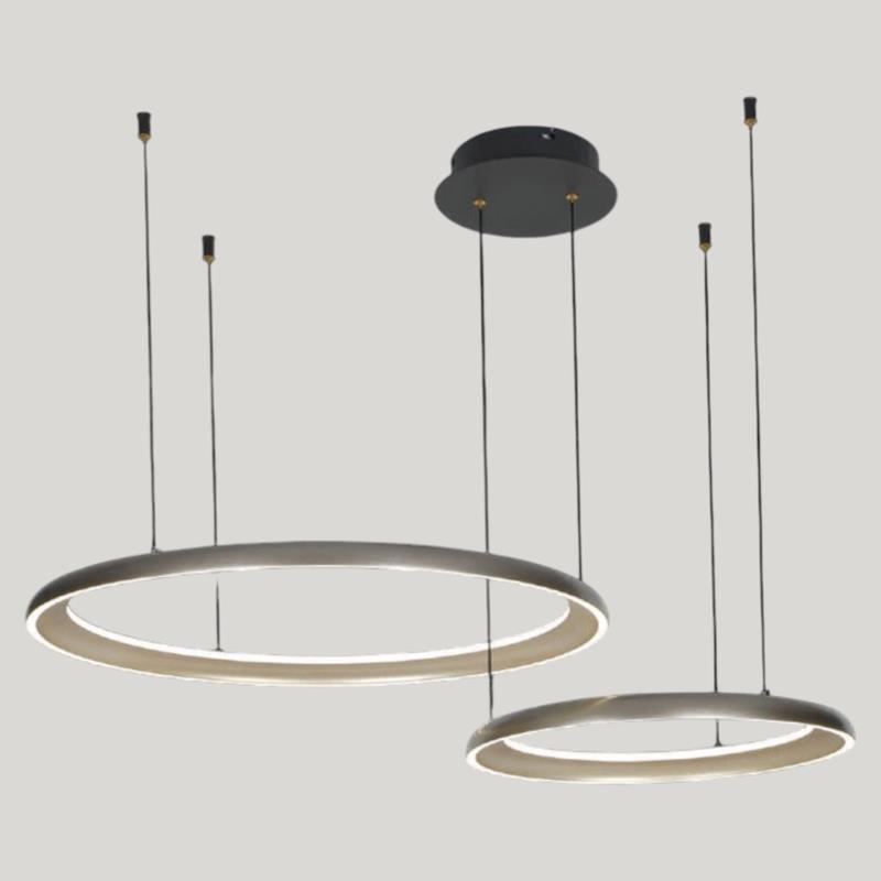 Đèn treo trang trí Slister Ø600+400mm - LED 75W - 3 CĐ