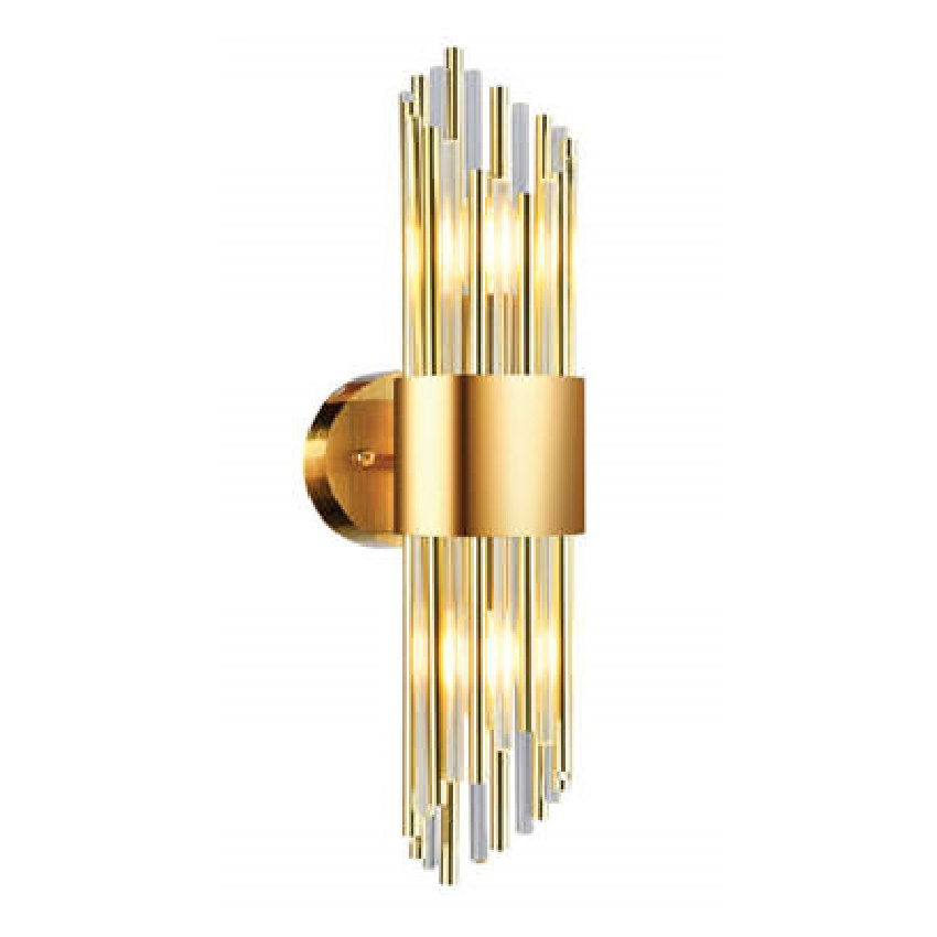 Đèn vách pha lê trang trí Andora L120*H500 E14*2 (Pha Lê Trong)