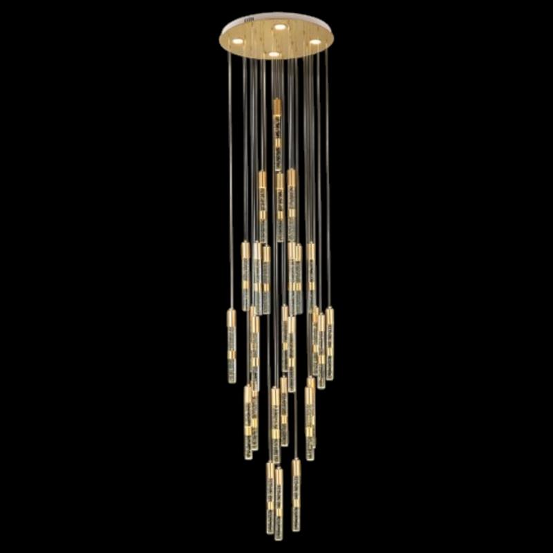 Đèn treo pha lê Slister Ø600*H3000mm - LED 102W - 3 CĐ