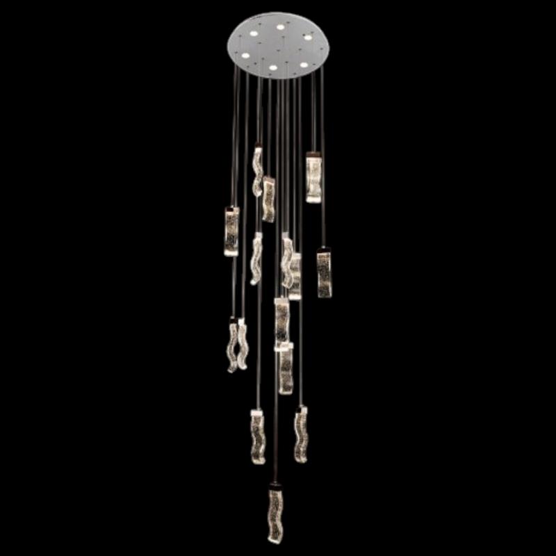 Đèn treo pha lê Slister Ø600*H3000mm - LED 66W - 3 CĐ