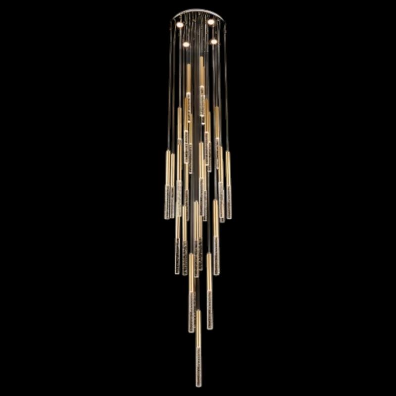 Đèn treo pha lê Slister Ø600*H3000mm - LED 102W - 3 CD