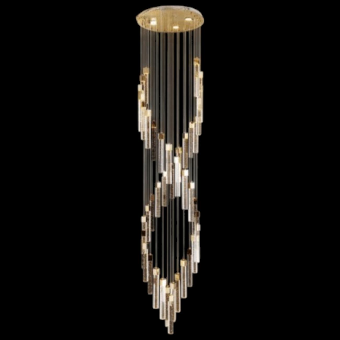 Đèn treo pha lê Slister Ø700*H3000mm - LED 126W - 3 CĐ