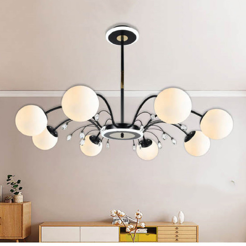 Đèn thả trang trí Andora Ø950 x H700 - E27*8 + LED 3 CĐ