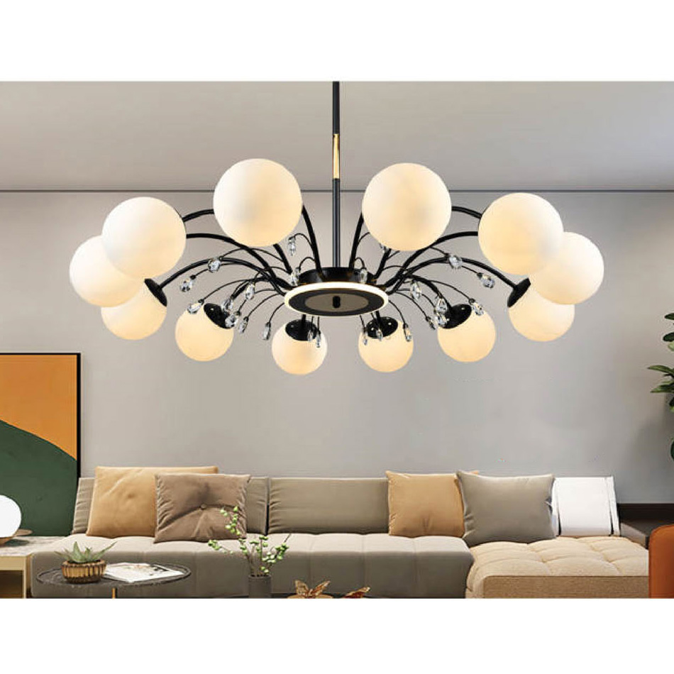 Đèn thả trang trí Andora Ø1050 x H700 - E27*12 + LED 3 CĐ