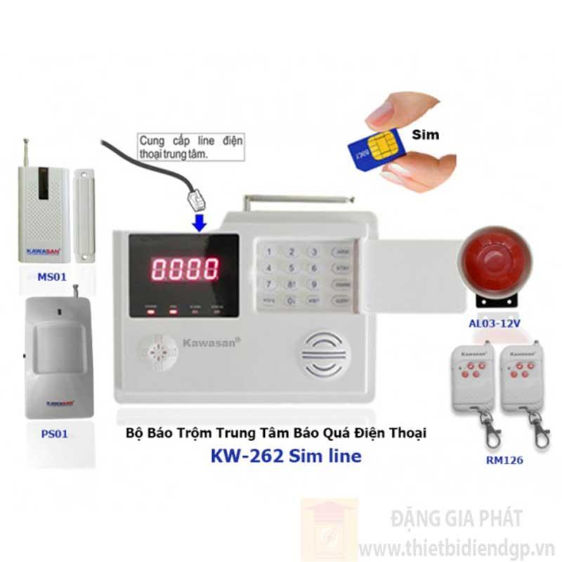 Báo trộm qua điện thoại Kawasan