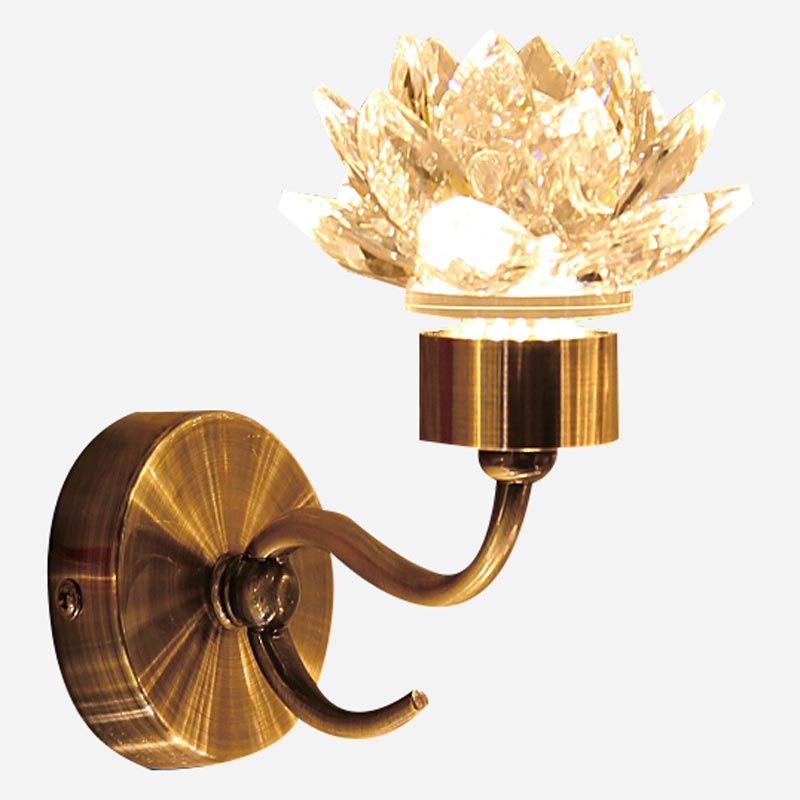 Đèn gắn tường pha lê hoa sen Venus 2789/1