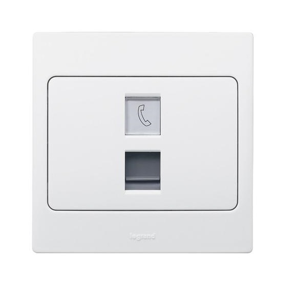 Ổ cắm điện thoại RJ11 Mallia – 281160
