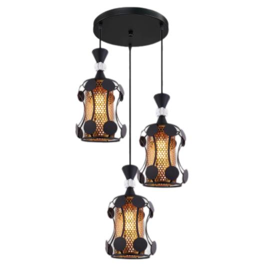 Đèn treo trần trang trí Slister Ø240*H1000mm - E27*3