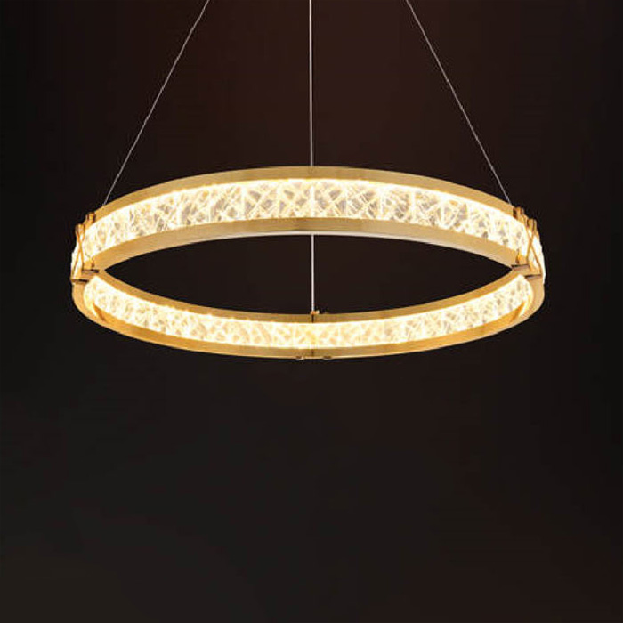 Đèn thả pha lê Andora Ø600 (Dây 1.3m) - LED 3 CĐ