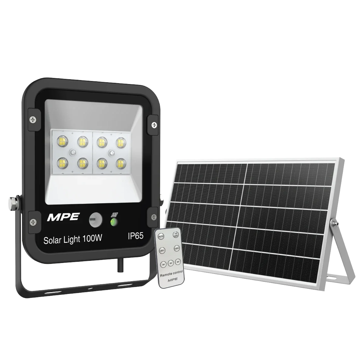 Đèn Led Pha năng lượng mặt trời MPE Seri SFLD2 100W