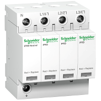 Acti9 SPD iPRD loại 2, 3P+N, 400V, draw-out