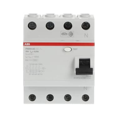 RCCB ABB 4P FH204 AC-25/0,03 30mA