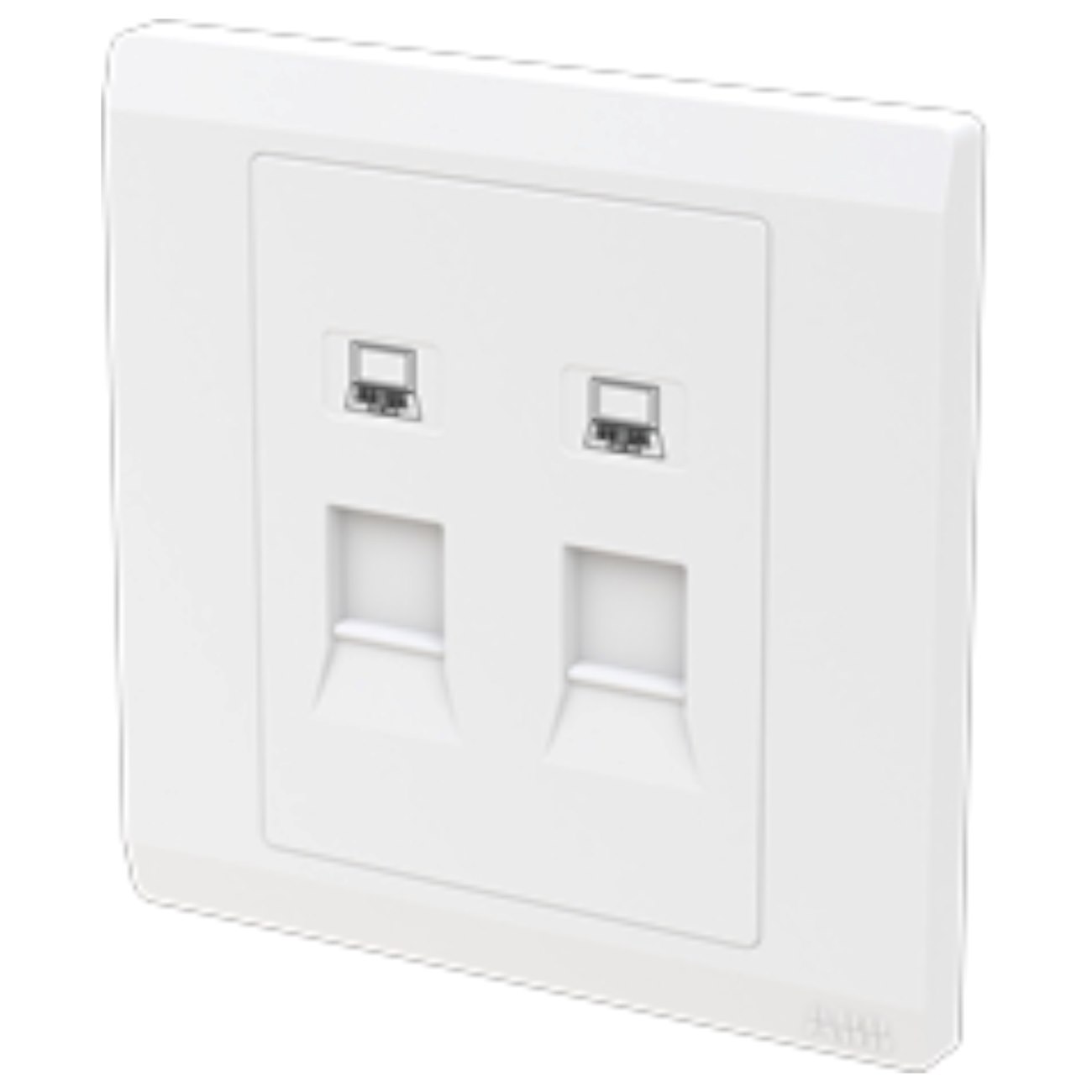 Bộ ổ cắm mạng đôi ABB Inora BL329 RJ45 CAT.6