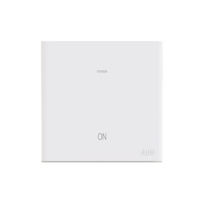 Công tắc máy nước nóng ABB Framia BC171 2 cực 20AX, có đèn LED marked "ON"