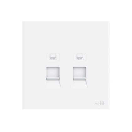 Bộ ổ cắm mạng đôi ABB Framia BC329 RJ45 CAT.6