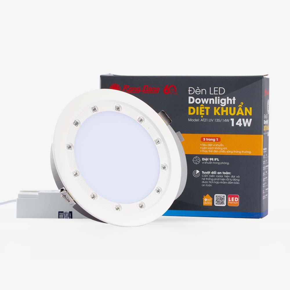 Đèn LED Âm trần Downlight UV 135/14W