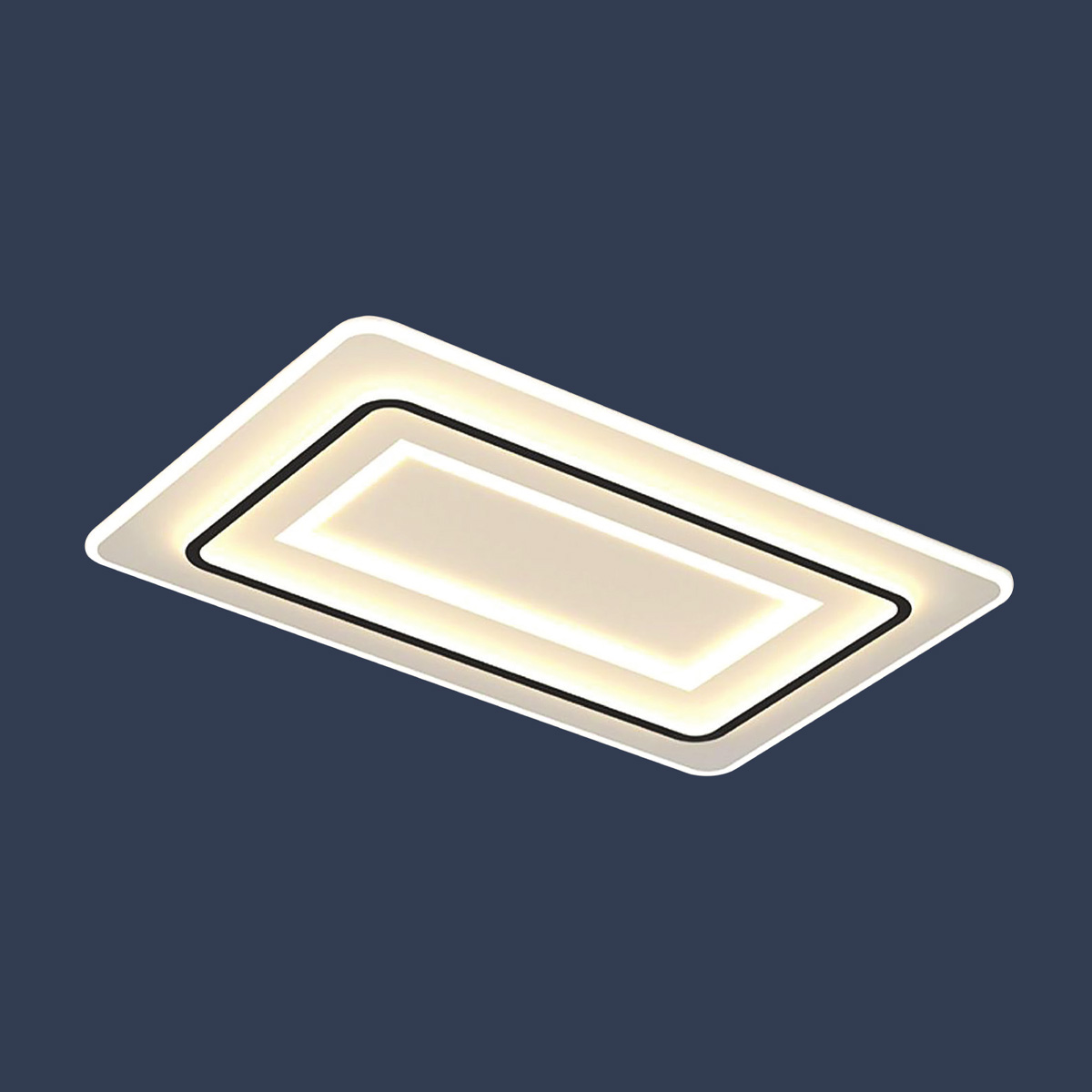 Đèn ốp trần Klasse 110x90x8cm LED 3 màu