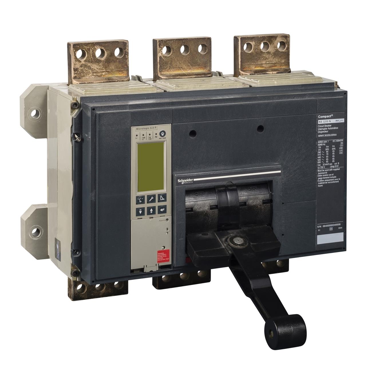 Circuit breaker, ComPacT NS1600bH/NS1600bN