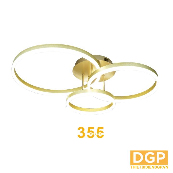 Đèn ốp trần mica OT1099T3 Vàng