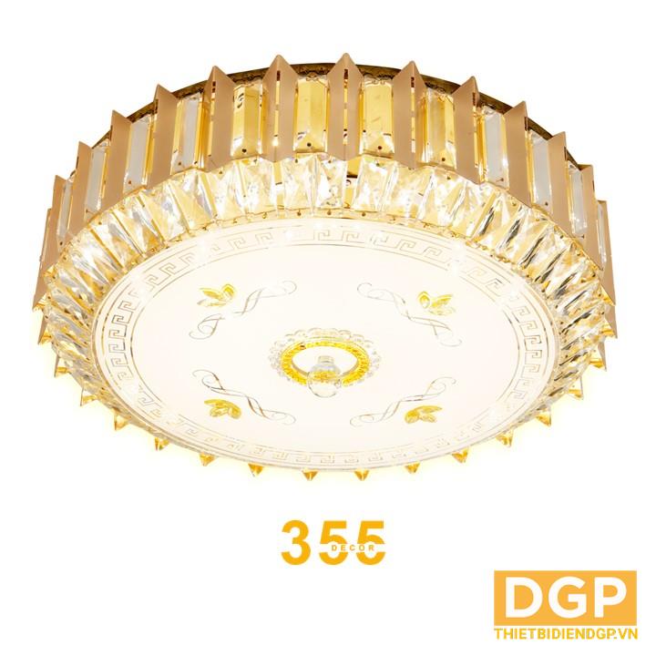 Đèn ốp trần pha lê OPLH131