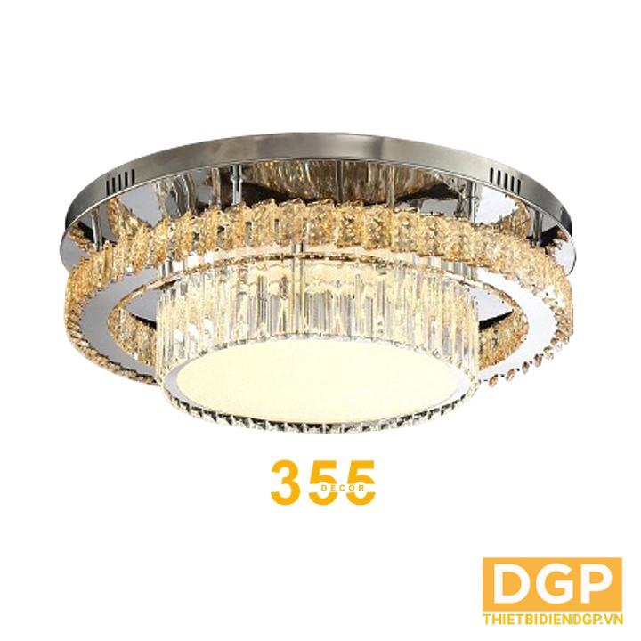 Đèn ốp trần pha lê OTPL40398T600