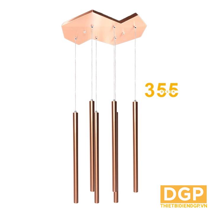 Đèn thả hiện đại THD05B6 DÀI Hồng