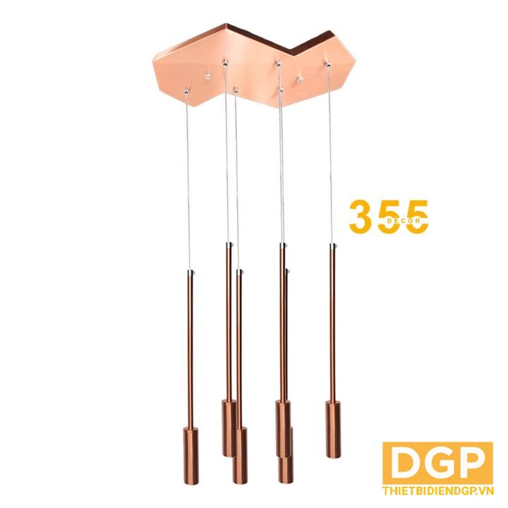 Đèn thả hiện đại THD05A6 NGẮN Hồng