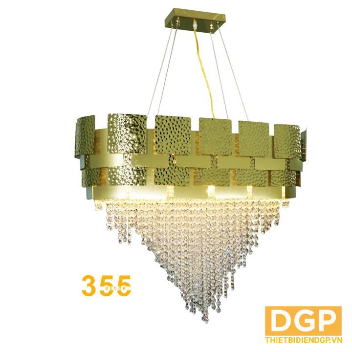 Đèn thả pha lê TPL88990N800