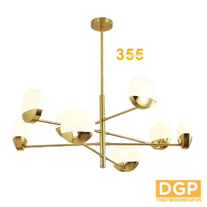 Đèn thả thiết kế ĐÈN THẢ THIẾT TTK94 Xi Vàng