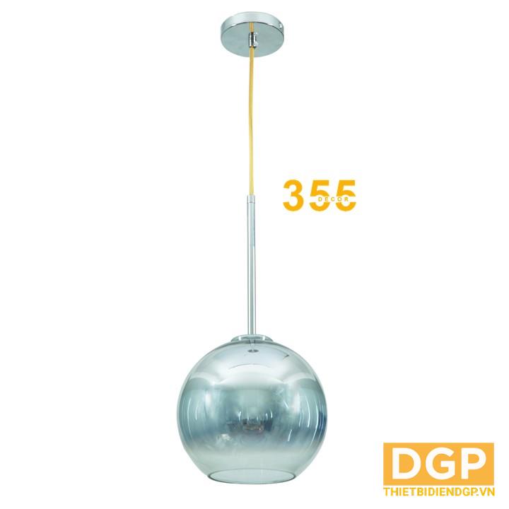 Đèn thả thủy tinh TT17T1 Bạc