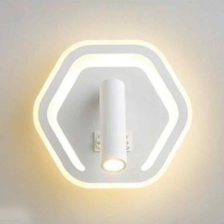Đèn vách Sano VC 2886 Led 3W+18W >4000K Ø165*H165
